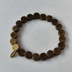 4/$50⭐️Serefina bracelet circular disk copper beads